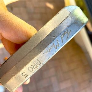 Rare Tad Moore Pro 5 Shafted Blade Putter in right handed